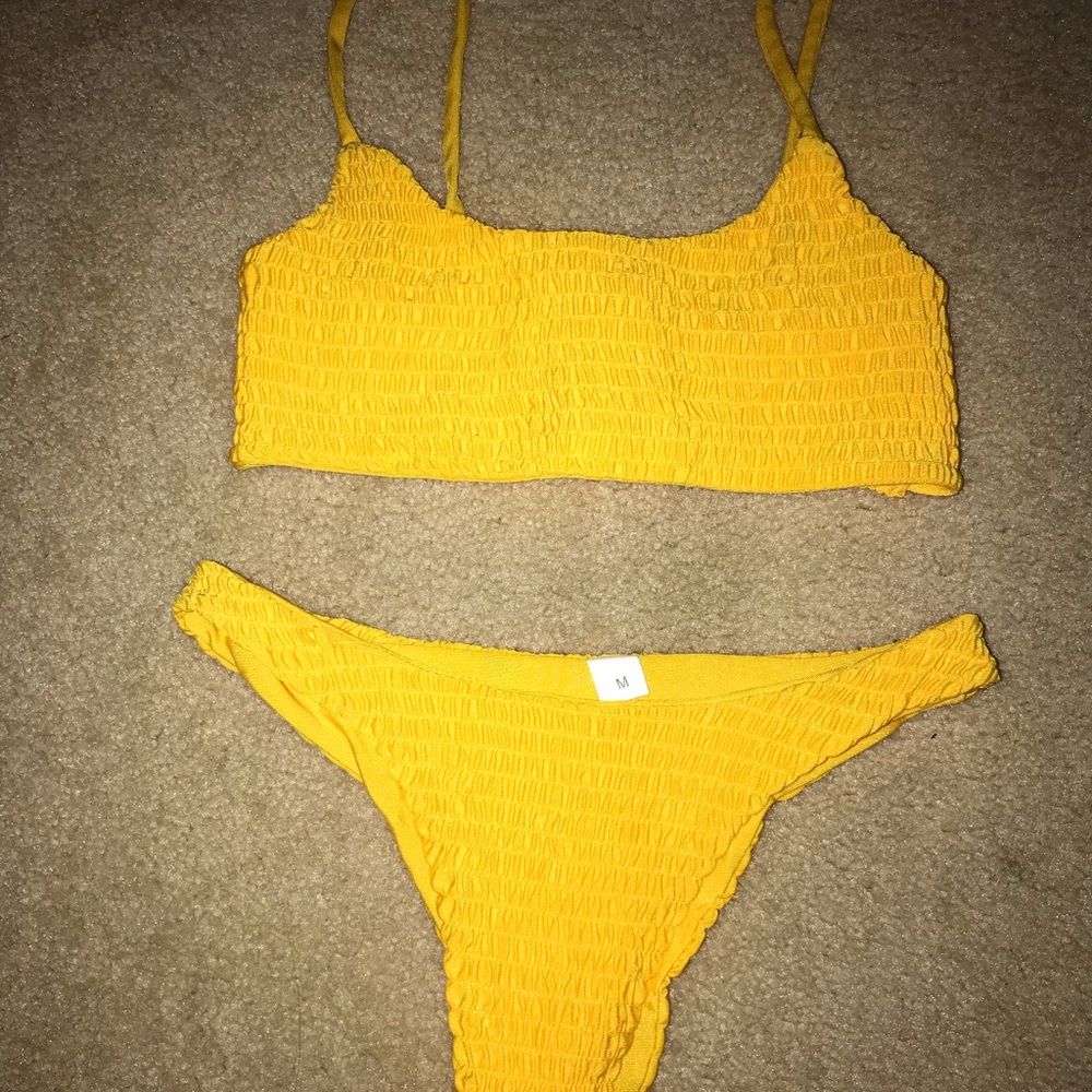 Zaful Yellow Bikini